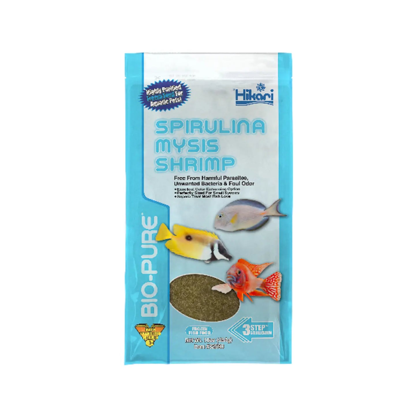 Hikari Frozen Spirulina Mysis Shrimp