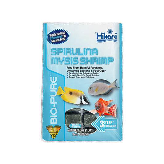 Hikari Frozen Spirulina Mysis Shrimp