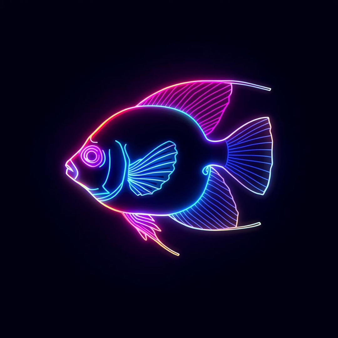 White Marble Angelfish